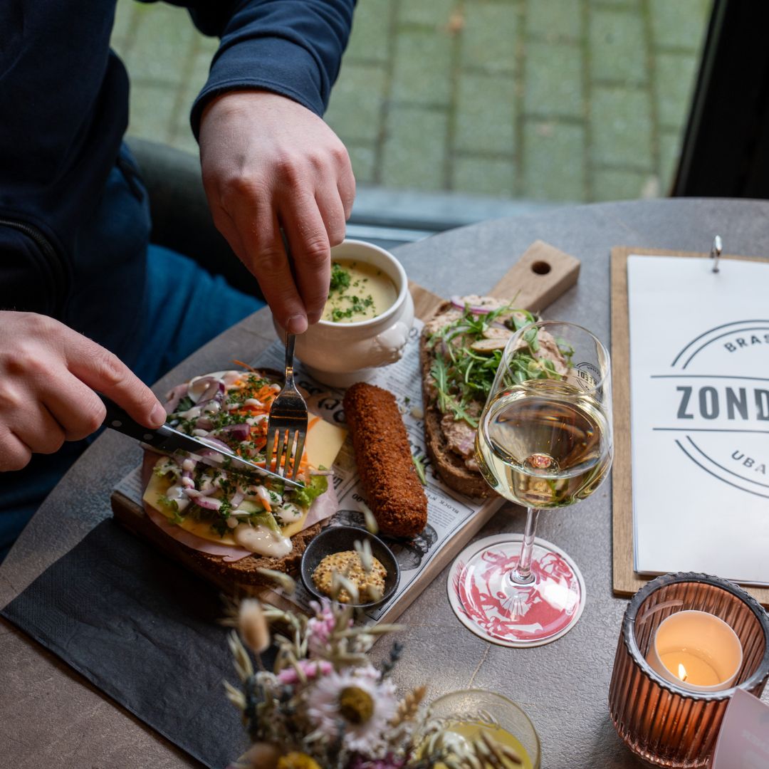 lunch bij Brasserie Zondheed