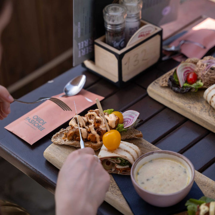 Lunchplank Tuinrestaurant De Oude Pastorie