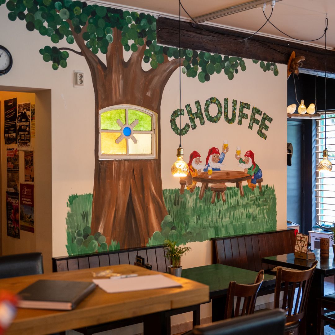 interieur Café de Bosrand in Eijsden