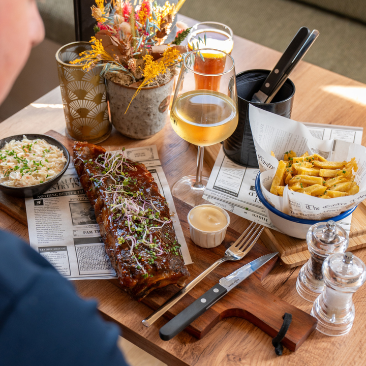 Spareribs à volonté bij De Brugwachter