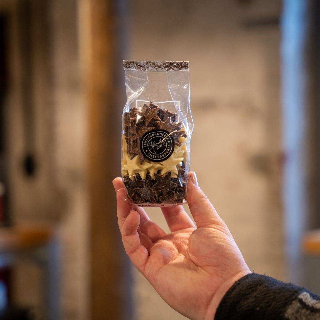 Mestreechter steerkes, chocolade Blanche Dael