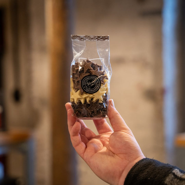 Mestreechter steerkes, chocolade Blanche Dael