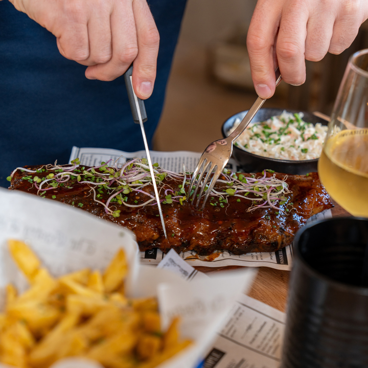 Spareribs à volonté bij De Brugwachter