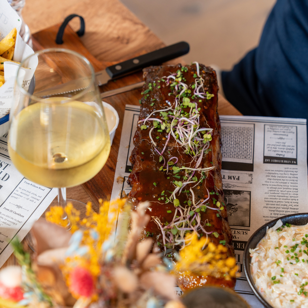 Spareribs à volonté bij De Brugwachter