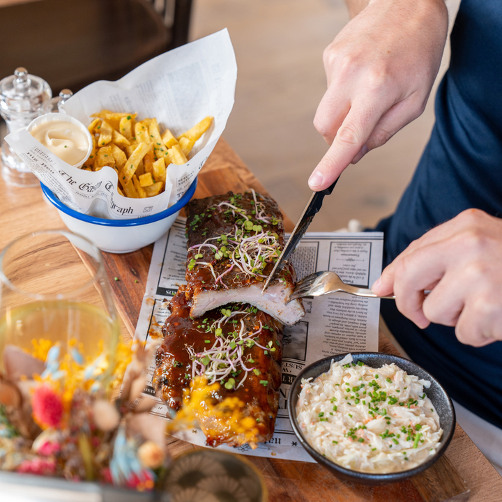 Spareribs à volonté bij De Brugwachter
