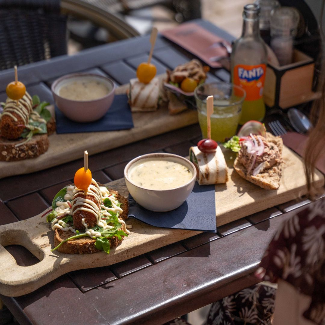Lunchplank Tuinrestaurant De Oude Pastorie