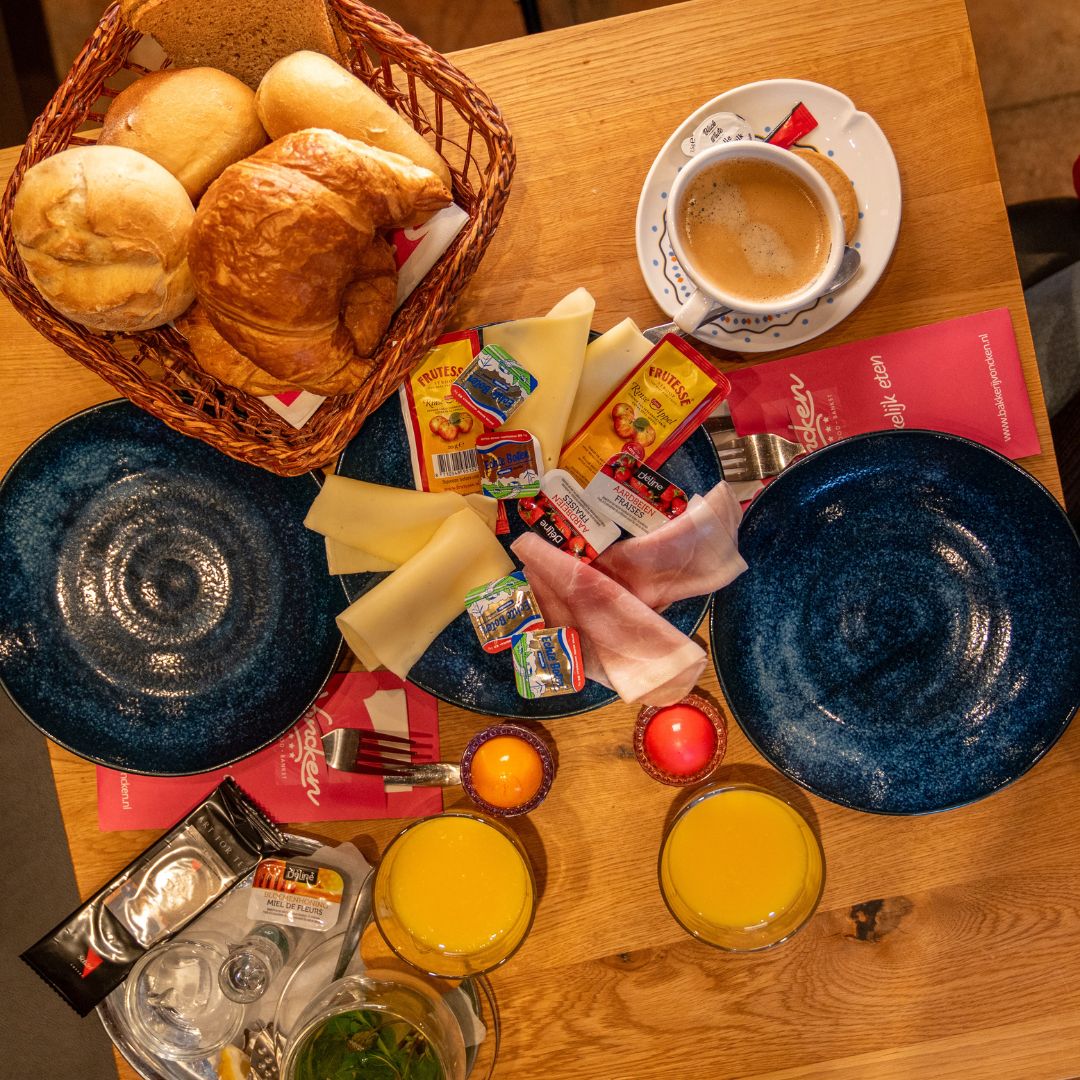 Ontbijt bij bakkerij Voncken