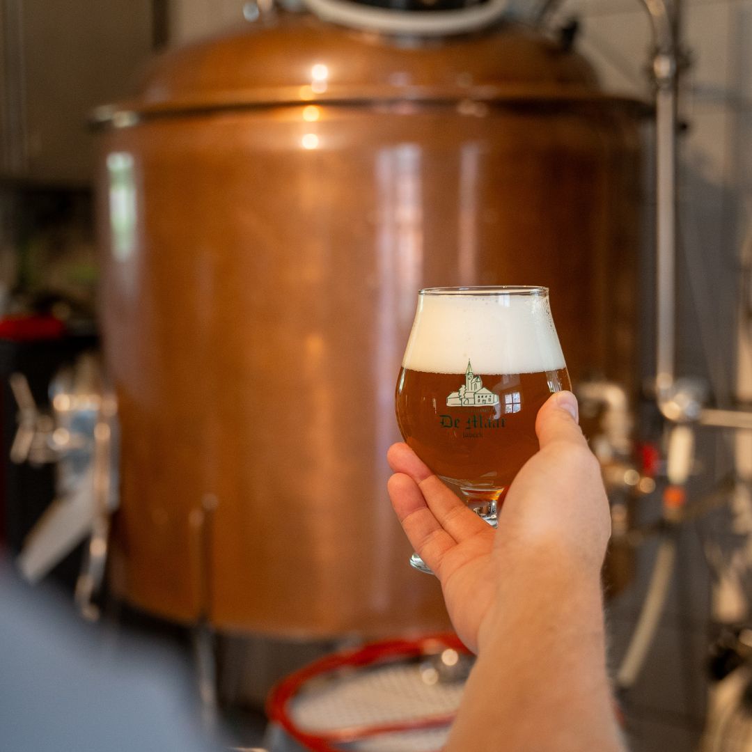 Rondleiding bij bierbrouwerij en Brasserie De Maar in Jabeek