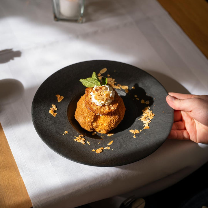 dessert bij Brasserie Hoenshuis in Voerendaal