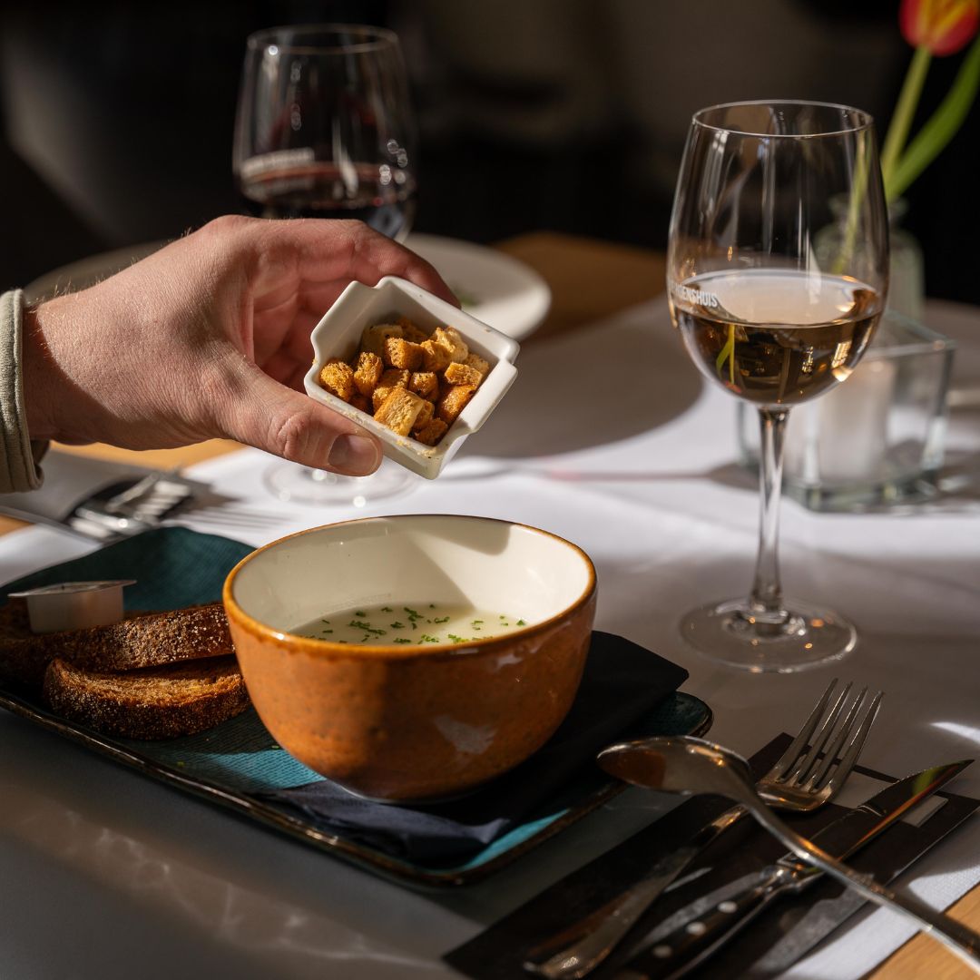 Diner bij Brasserie Hoenshuis in Voerendaal