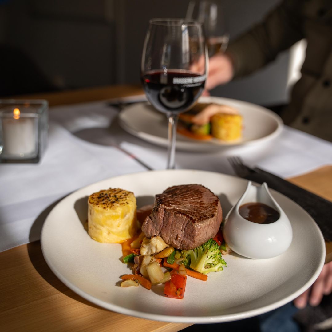 Diner bij Brasserie Hoenshuis in Voerendaal