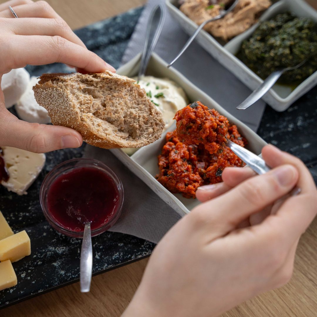 Borrelplank bij Café Quanten in Mheer