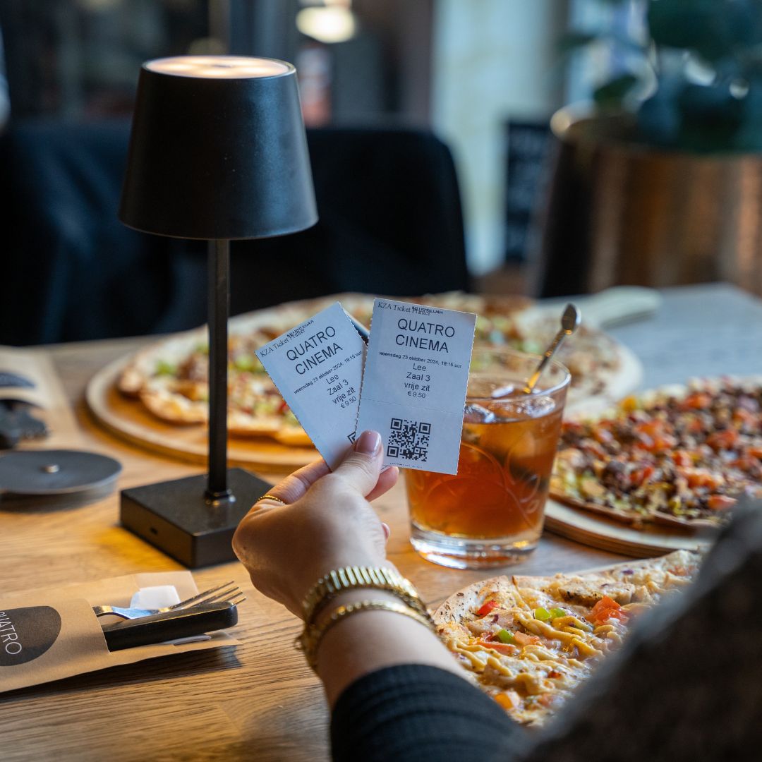 Film & Flammkuchen bij Quatro Cinema in Heerlen