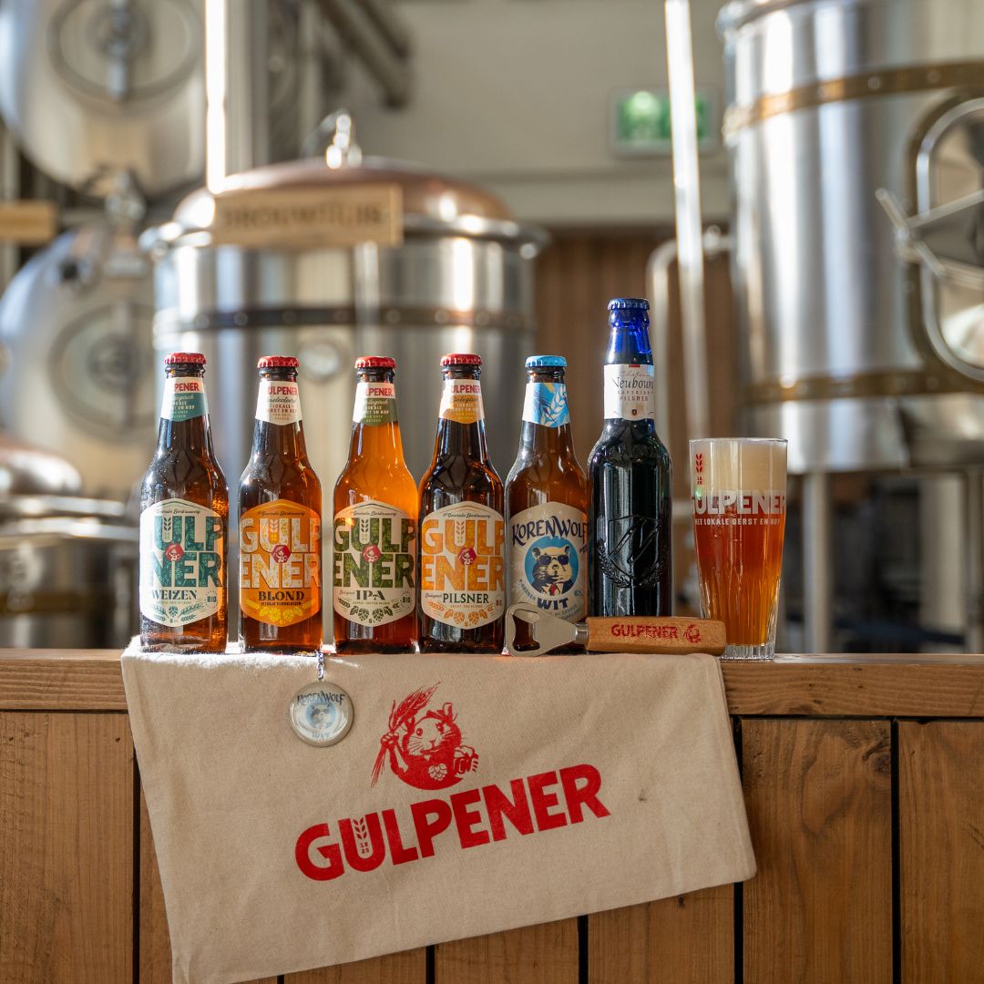 Bierpakket bij Gulpener brouwlokaal 