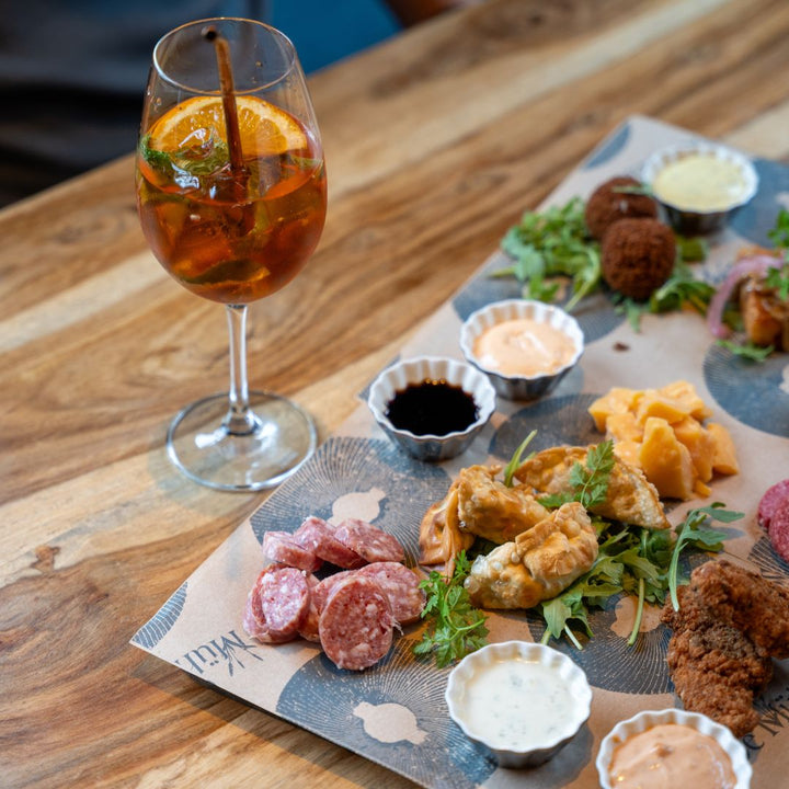 Borrelplank en Spritz bij De Mühle in Gangelt