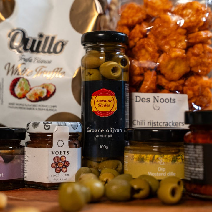 Groene olijven Cadeaupakket Vijg & Olijf