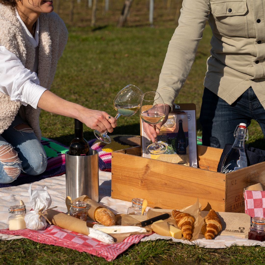 Picknick bij Wijngoed Vinea Cura