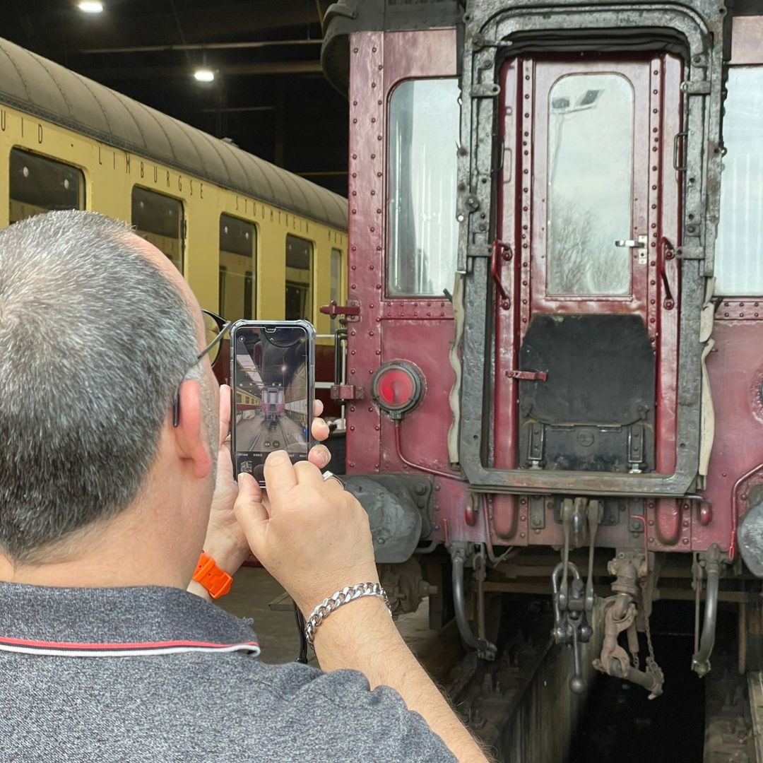 Smartphone fotoworkshop Kerst bij De Miljoenenlijn Simpelveld