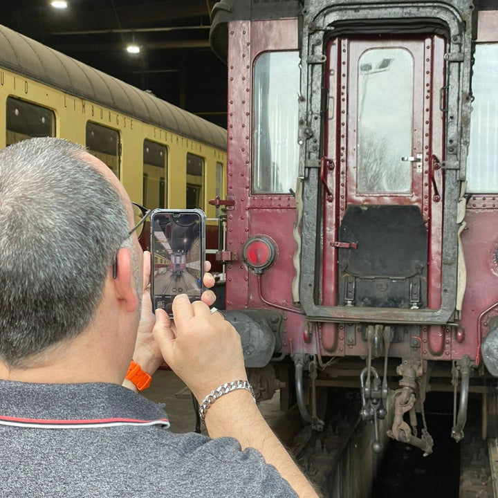 Smartphone fotoworkshop Kerst bij De Miljoenenlijn Simpelveld