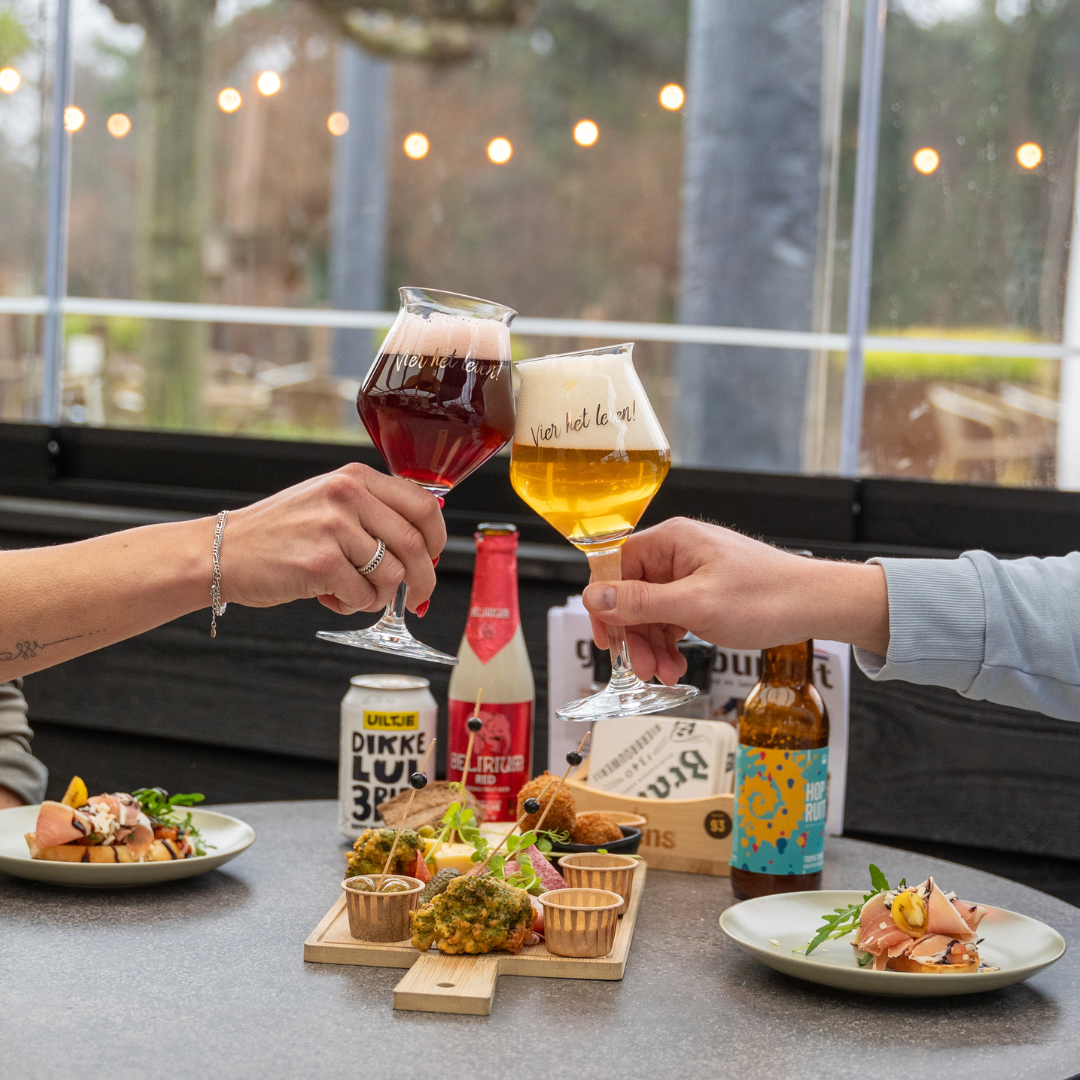 Bier & Boswandeling bij Boscafé de Grens in Reuver