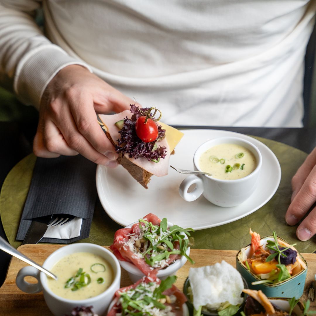 Lunch bij Ut Hert in Venlo